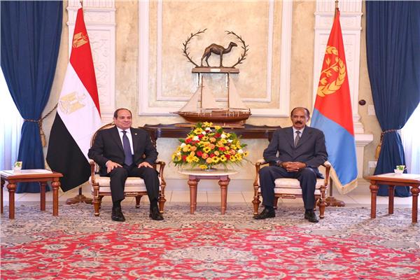 الرئيس السيسي و الرئيس الأفورقي