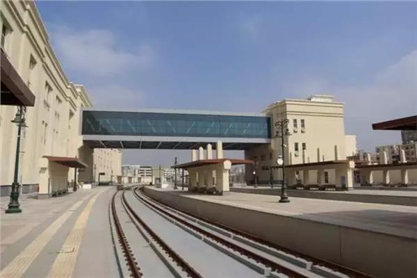 محطة قطارات صعيد مصر بمنطقة بشتيل