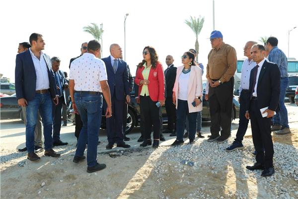 وزيرة التنمية المحلية ومحافظ القاهرة