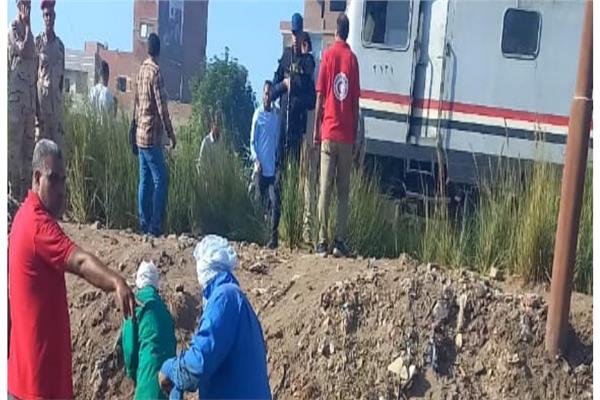  حادث تصادم قطاري المنيا