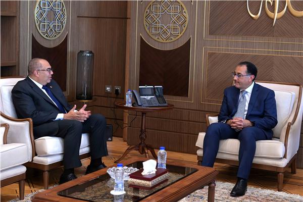 لقاء الدكتور مصطفى مدبولي بالمدير التنفيذي لصندوق النقد الدولي