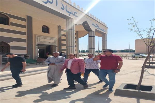 أثناء الجولة التفقدية