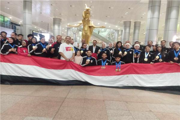 بعثة منتخب الكاراتيه التقليدي