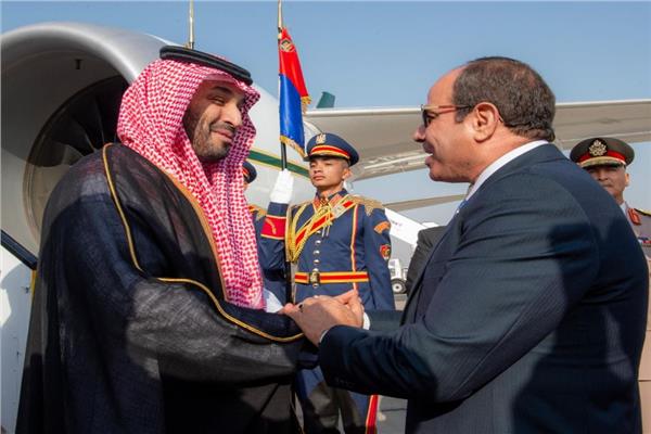 الرئيس السيسي والأمير محمد بن سلمان
