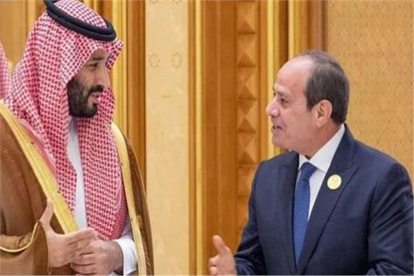 الرئيس السيسي وولي العهد السعودي