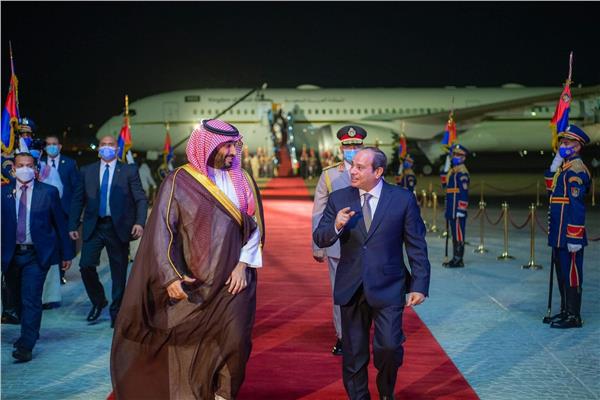 زيارة ولي العهد السعودي إلى مصر