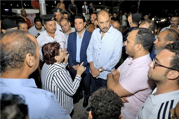 اللواء دكتور عبد الفتاح سراج محافظ سوهاج خلال جولة ميدانية