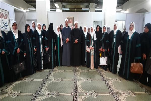 الدكتور نوح عبد الحليم العيسوي، وكيل وزارة الأوقاف بالغربية خلال لقائه بالواعظات