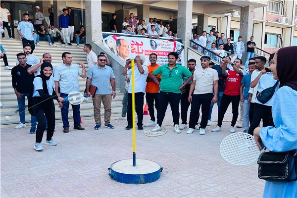 جانب من الفاعليات الرياضية