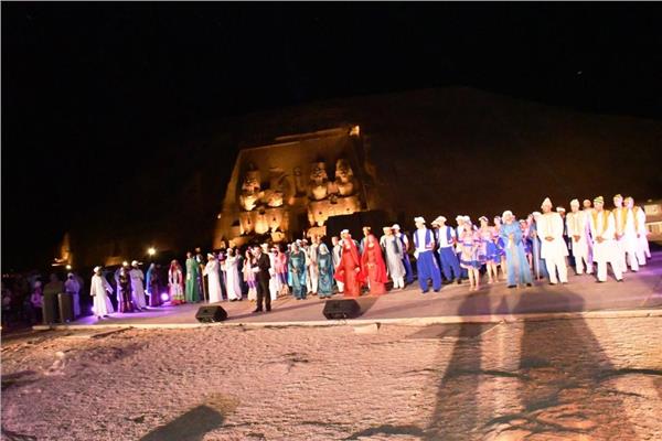 إحتفالية  ليلة تعامد الشمس بمعبدى أبو سمبل
