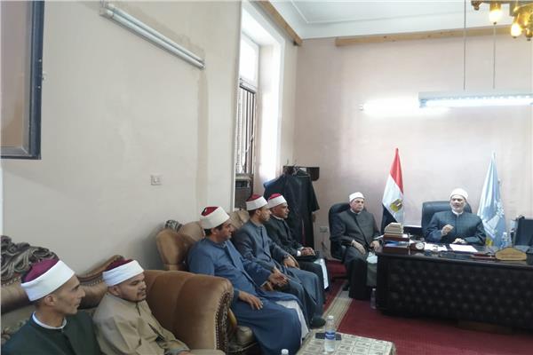 اجتماع لقيادات أوقاف الإسكندرية
