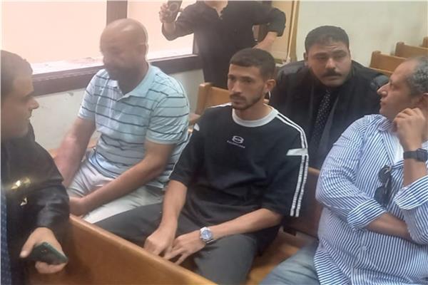 أحمد فتوح داخل المحكمة