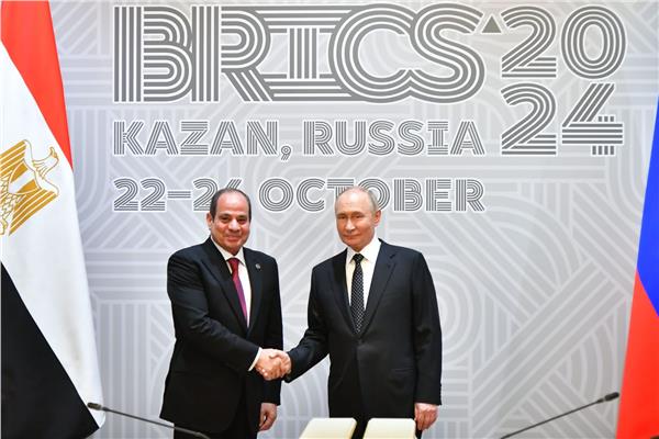 الرئيس السيسي ونظيره الروسي