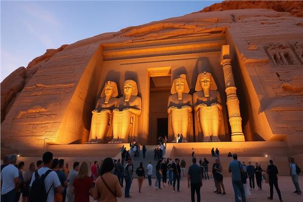 معبد أبو سمبل بمحافظة أسوان