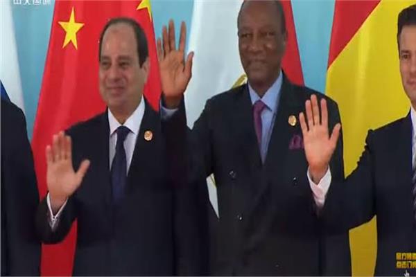 الرئيس السيسي خلال قمة بريكس