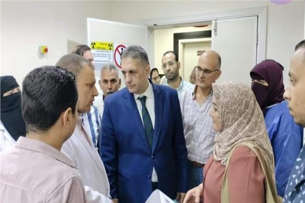 وكيل صحة كفر الشيخ يتفقد مستشفى بيلا المركزي