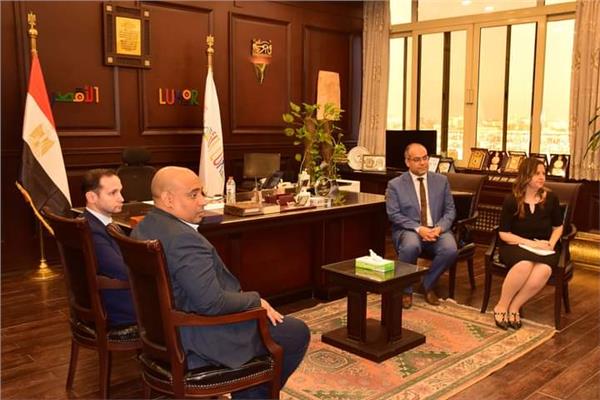 محافظ الأقصر يستقبل رئيس هيئة الرقابة النووية 