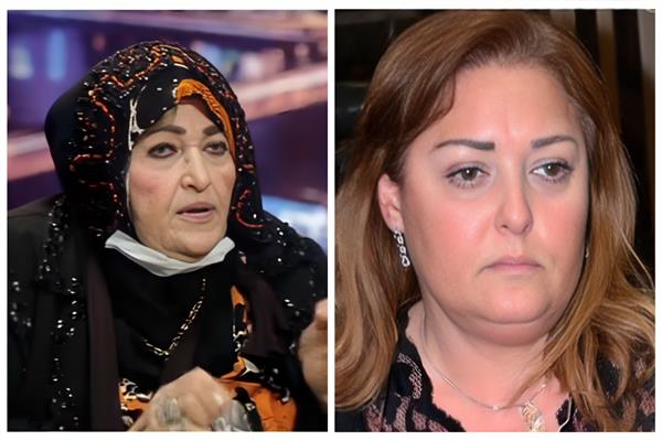 نهال عنبر وشريفة ماهر