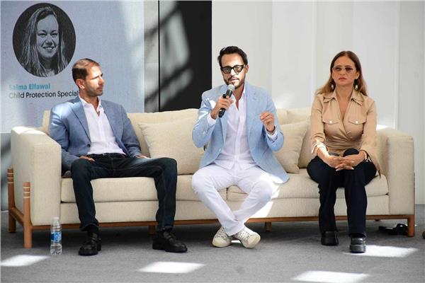  ندوة نيللي كريم ويوسف الشريف بمهرجان الجونة 
