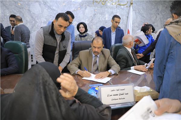  اللواء دكتور عبد الفتاح سراج محافظ سوهاج
