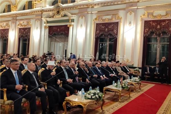 جانب من احتفالية قضايا الدولة 