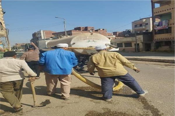 تحسين الخدمات وإزالة التعديات المخالفة