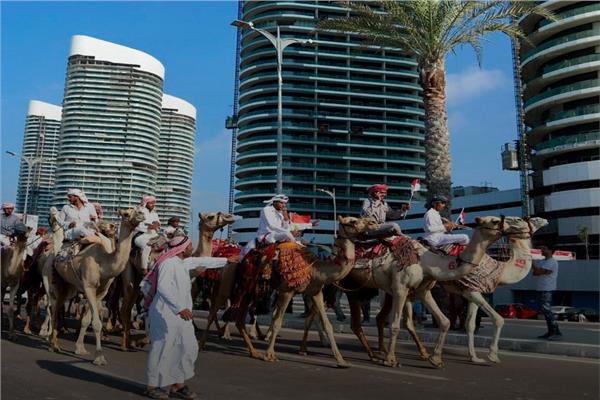 سباقات الهجن في مدينة العلمين الجديدة
