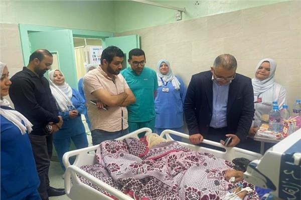 جولات ميدانية مفاجئة لمستشفي بنها النموذجي