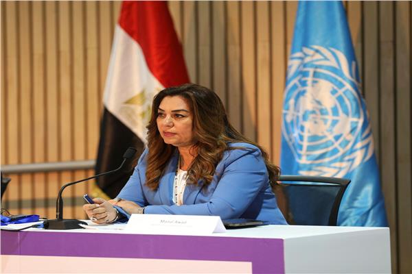  وزيرة التنمية المحلية الدكتورة منال عوض 