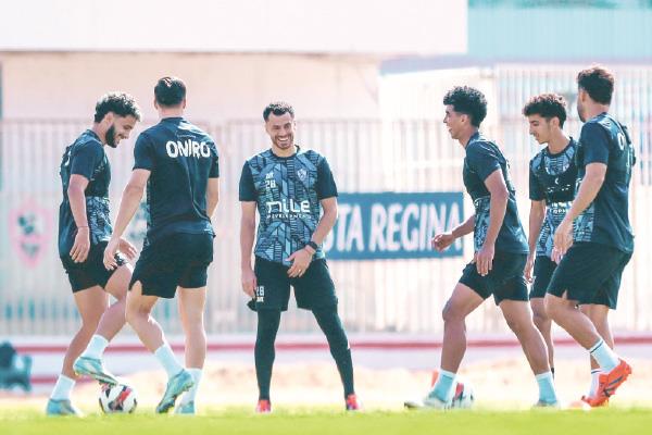 تدريبات قوية للزمالك استعدادا لسموحة فى الجولة الثانية بالدورى