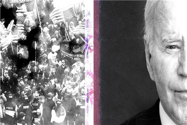 الرئيس الأمريكي الحالي جو بايدن ومظاهرات مناهضة لفلسطين - صورة تعبيرية 