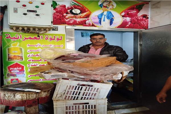 جانب من الحملة التموينية