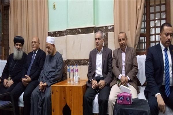  واجب العزاء  لفضيلة الإمام الأكبر شيخ الأزهر الشريف بالأقصر 