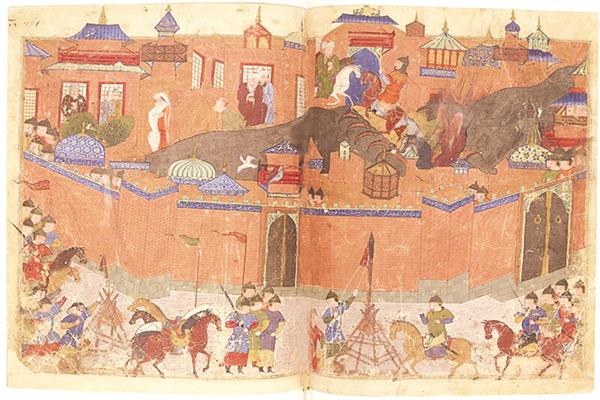 حصار هولاكو لبغداد القرن الثالث عشر كتاب جامع التواريخ