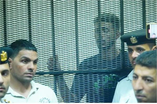  اللاعب أحمد فتوح في القفص
