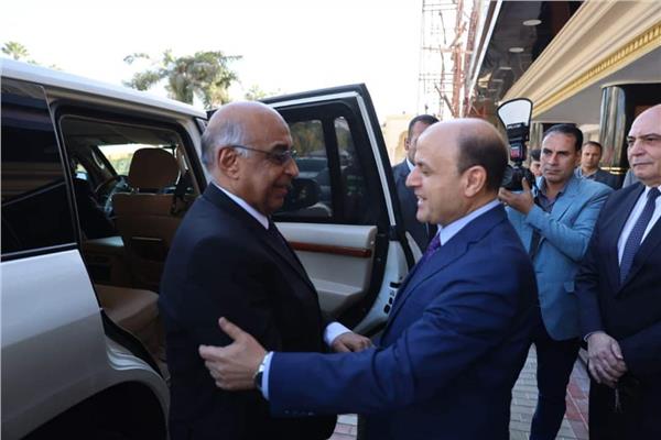 محافظ كفر الشيخ ووزير العدل 