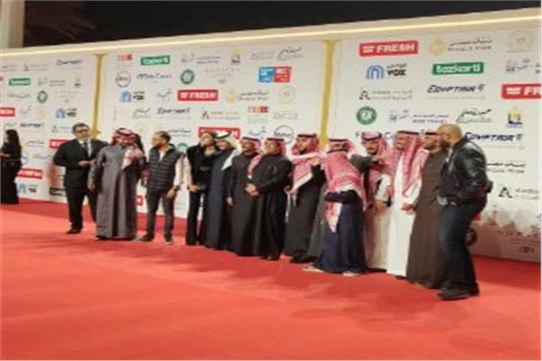 ابطال فيلم فخر السويدي بمهرجان القاهرة السينمائي
