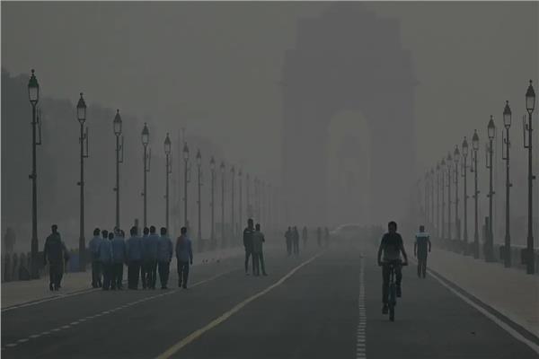 تلوث الهواء في العاصمة الهندية نيودلهي - أرشيفية