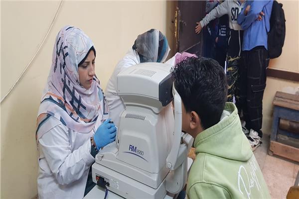 قافلة جامعة بنها لأمراض العيون
