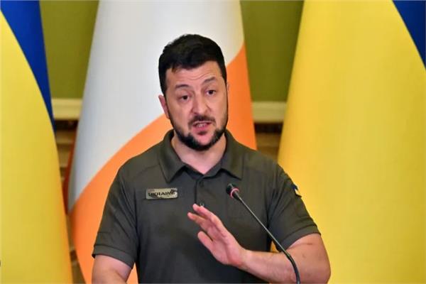 الرئيس الأوكراني فولوديمير زيلينسكي