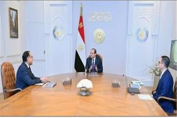 اجتماع الرئيس عبد الفتاح السيسي اليوم مع الدكتور مصطفى مدبولي