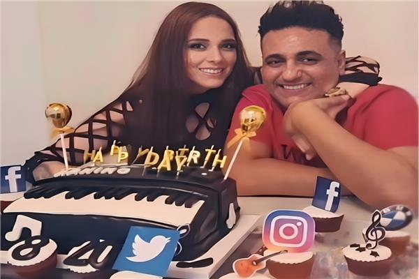 الملحن الراحل محمد رحيم وزوجته أنوسة كوتة