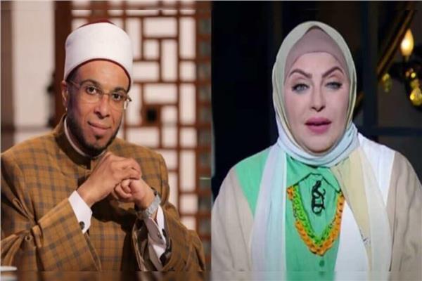 ميار الببلاوي والشيخ محمد أبو بكر 