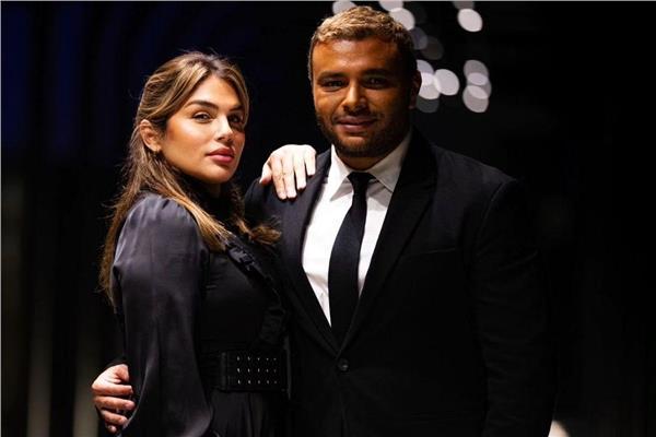 رامي صبري وزوجته