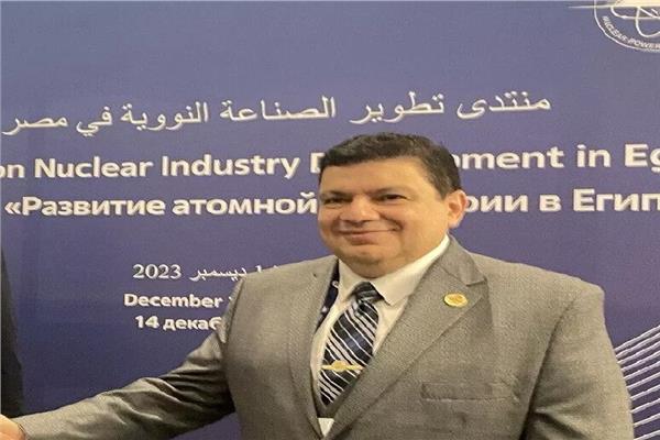 الدكتور أمجد الوكيل رئيس هيئة المحطات النووية لتوليد الكهرباء 