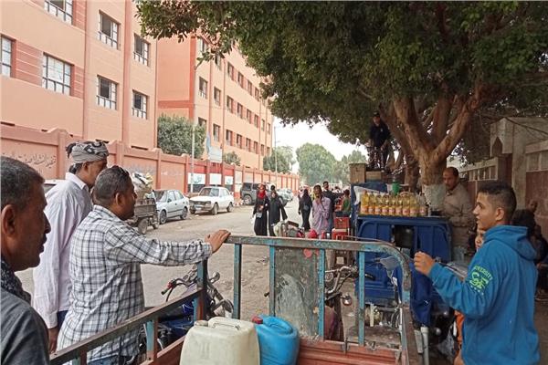 رفع اشغالات الباعة الجائلين