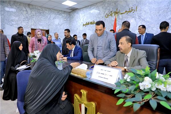 اللقاء الجماهيري الأسبوعي للاستماع لمطالب واحتياجات المواطنين