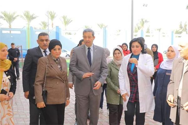 جانب من الجولة التفقدية