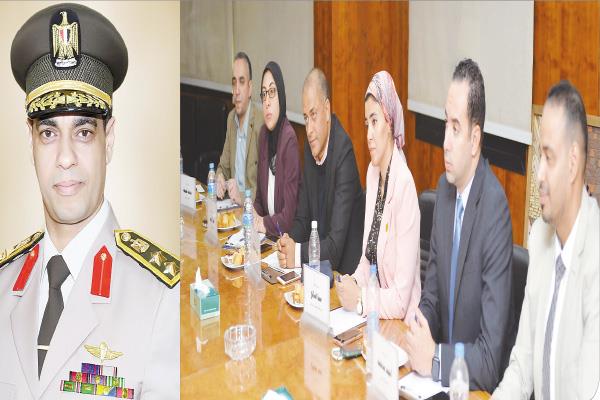  مائدة «أخبار اليوم» للحوار -  العقيد أ.ح غريب عبد الحافظ غريب المتحدث العسكرى للقوات المسلحة 