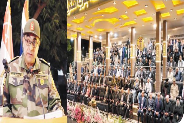 القائد الأعلى للقوات المسلحة فى دعم المجتمع المدنى